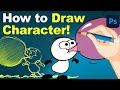 How To Draw A Cartoon Character!(Clas72) ll Cartoon Drawing ll Character Design Tutorial