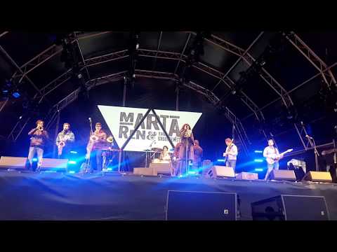 Marta Ren & The Groovelvets   Smiling Face ensaios Praça do Comércio 20171231
