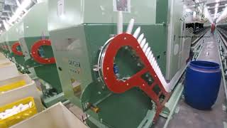 Ring Frame Auto Doffing | LMW LR9/A | Compact Ring Spinning | Textile Master