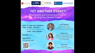 Webinar Replay:  Yet Another Event?! The Role of Events and Exhibitions in Solving Climate Crisis