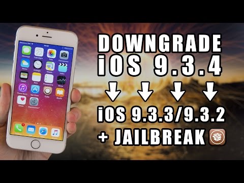 Downgrade iOS 9.3.4 a 9.3.3 & Jailbreak con Pangu - NO SHSH