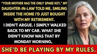 My Daughter-in-Law Sobbed Until I Bought Their Lake House—Then Changed the Locks and Gave Her Mot...