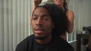 'KAWHI LEONARD GETS HIS HAIR DONE' | Minks