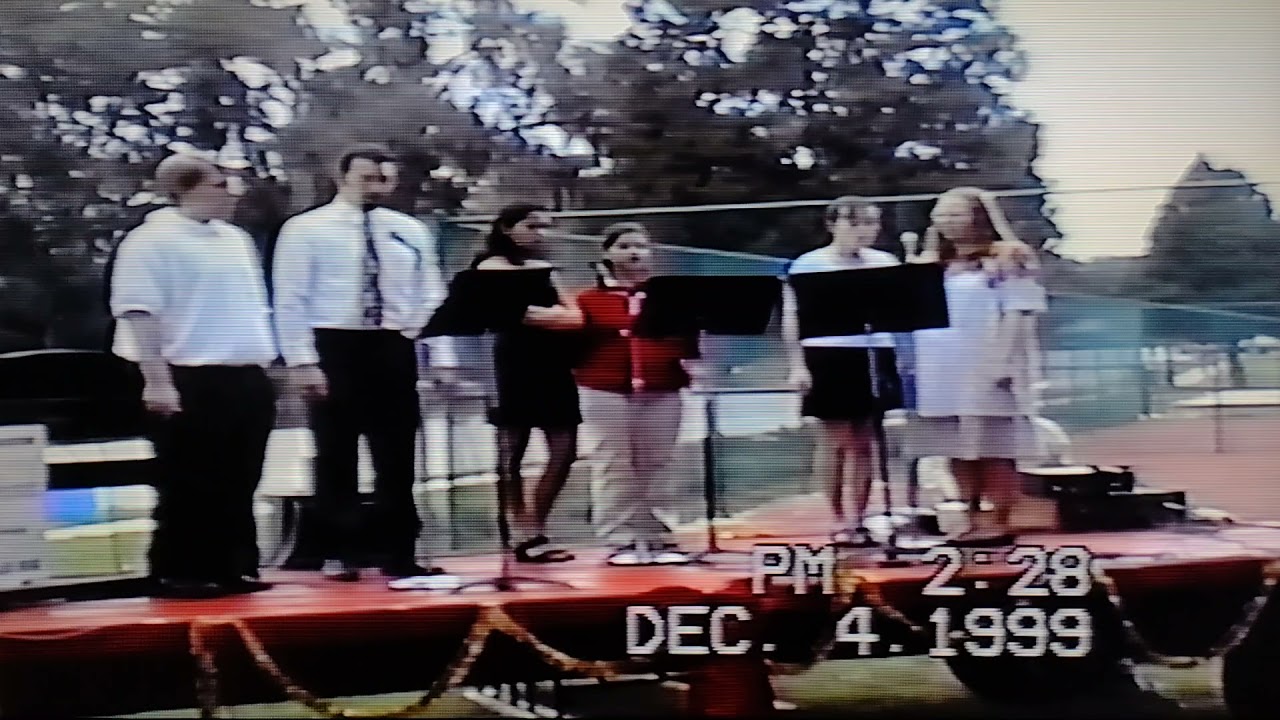 Lonnie Mumford - 12/04/1999 - Frostproof High School Chorus Ensemble at Wall St Park Frostproof FL