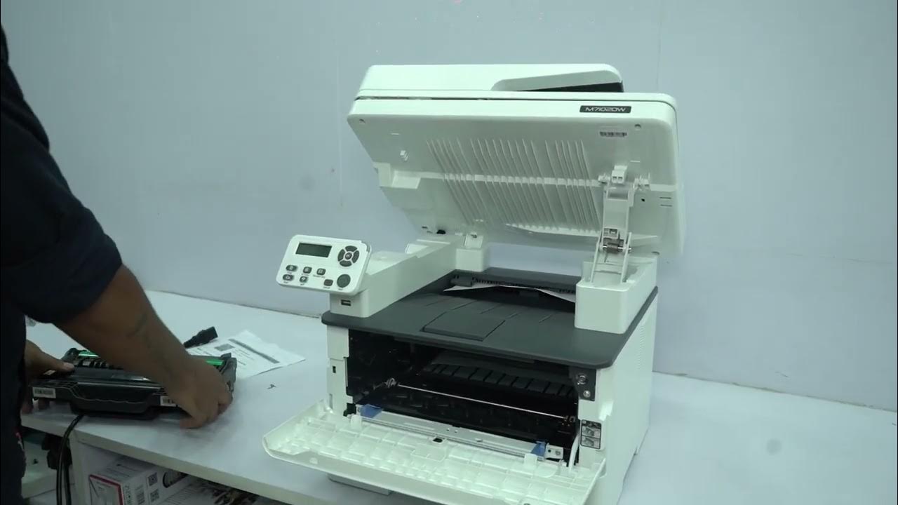How to fix paper jam in PANTUM M7102DW MONOCHROME LASER printer