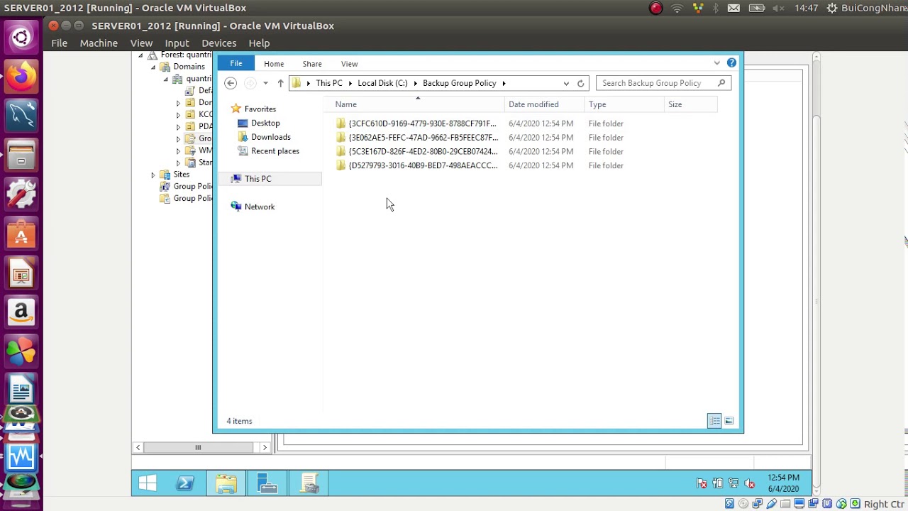 Backup and restore Group Policy Object - YouTube