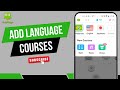 How to Add Language Course in Duolingo