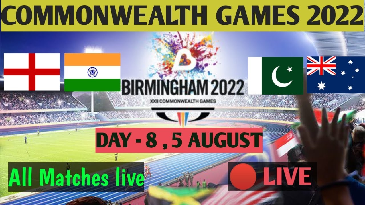 DAY 8 LIVE:COMMONWEALTH GAMES 2022 | Wrestling,Athletics,Hockey| All Matches live|