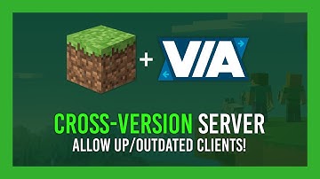 Minecraft: Allow any version to join your server | Back/Forwards compatible! | ViaVersion