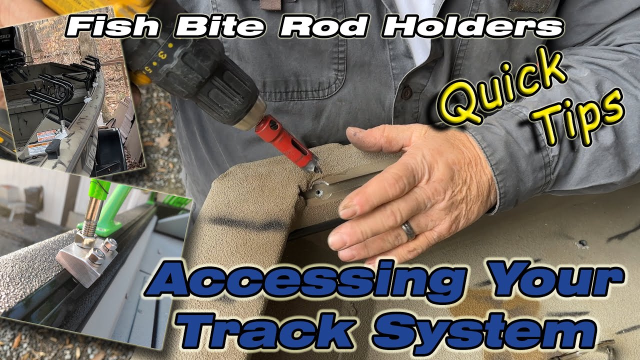 How to Drill an Access Hole for your Track System: Fish Bite Rod