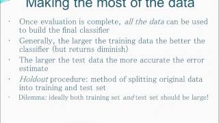 Classifier Evaluation (Part 1 of 3)