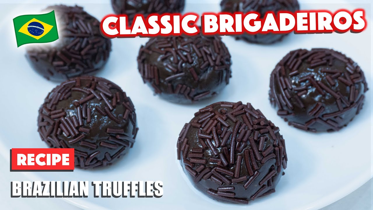How To Make Brazilian TRUFFLES | Classic Brigadeiros Recipe by Daily Cooking