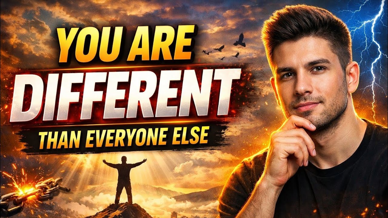 YOU ARE DIFFERENT THAN EVERYONE ELSE. @Growth mentality - YouTube