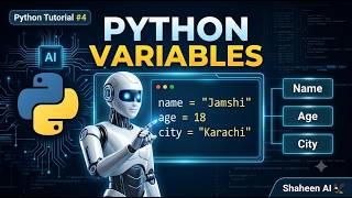 Python Variables Explained for Beginners | Python Tutorial #4 | Learn Python Step by Step