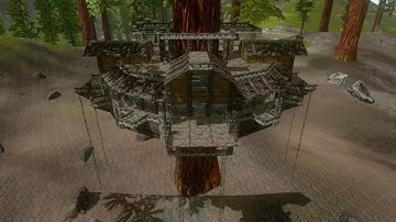 Building a Treehouse (Lapse) Ark Survival Evolved Mobile