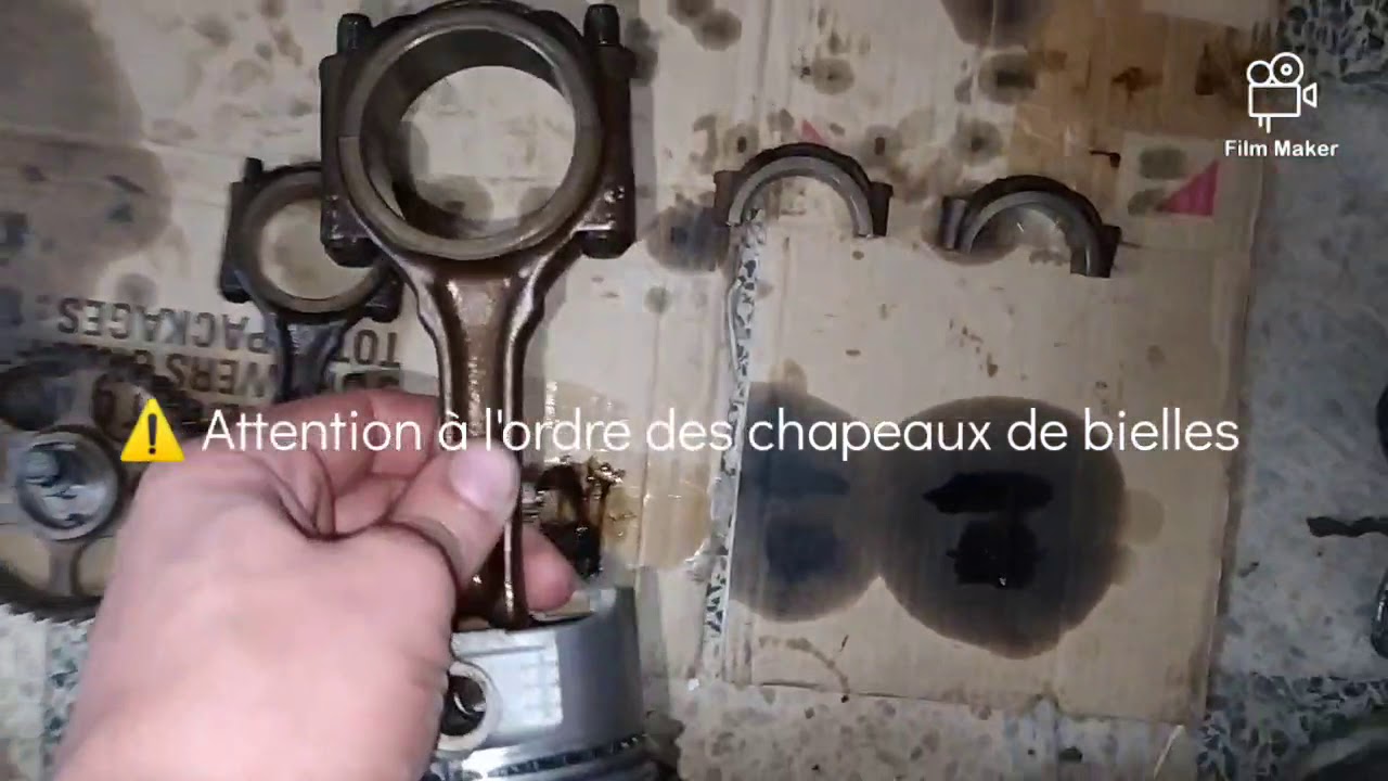 Assemblage d'un moteur la suite (partie 3/4)