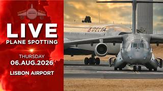 🔴 LIVE: NONSTOP Action at Lisbon Airport ✈️