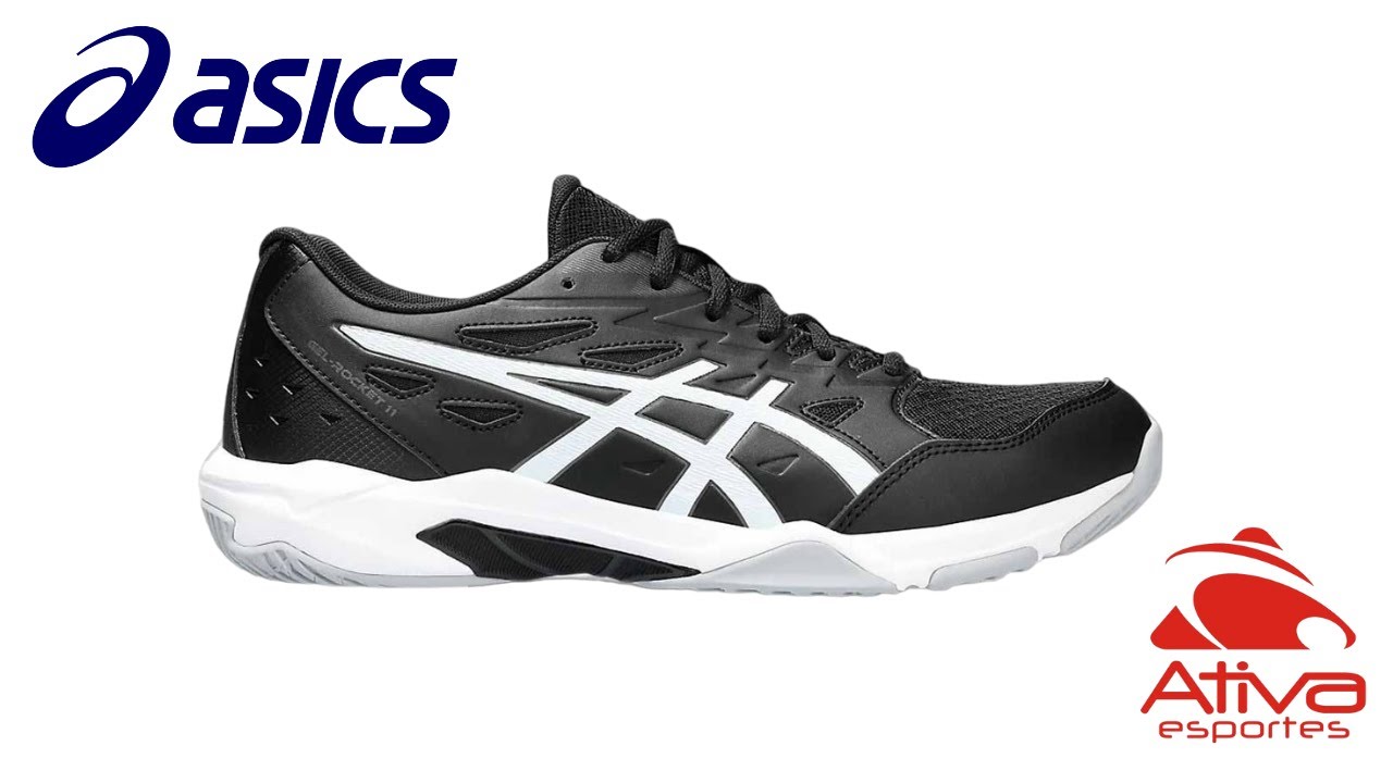 Tênis Asics Gel Rocket 11 Masculino 1071A091-002 - Ativa Esportes