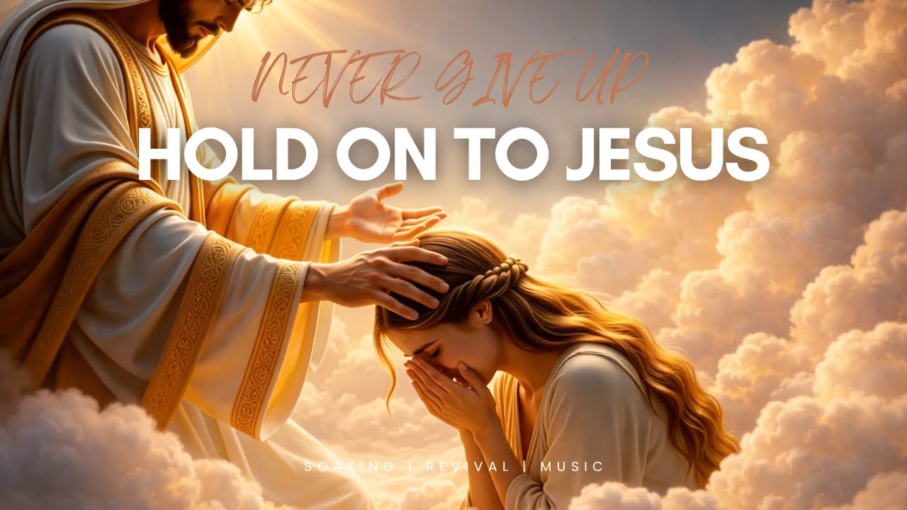 A worship song for times of weakness and struggle | Hold on to Jesus (Lyrics) Prayer Song