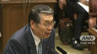 田中大臣今度は・・・「行方不明」で審議が一時中断（12/02/01）