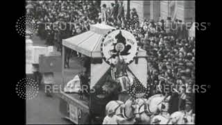 1935 Sir Percy Vincent at Lord Mayor's Rural Show in London