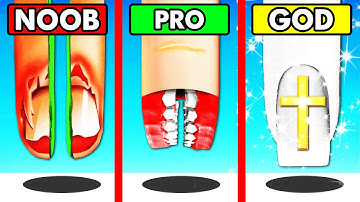 NOOB NAILS vs GOD NAILS (Nail Salon 3D)