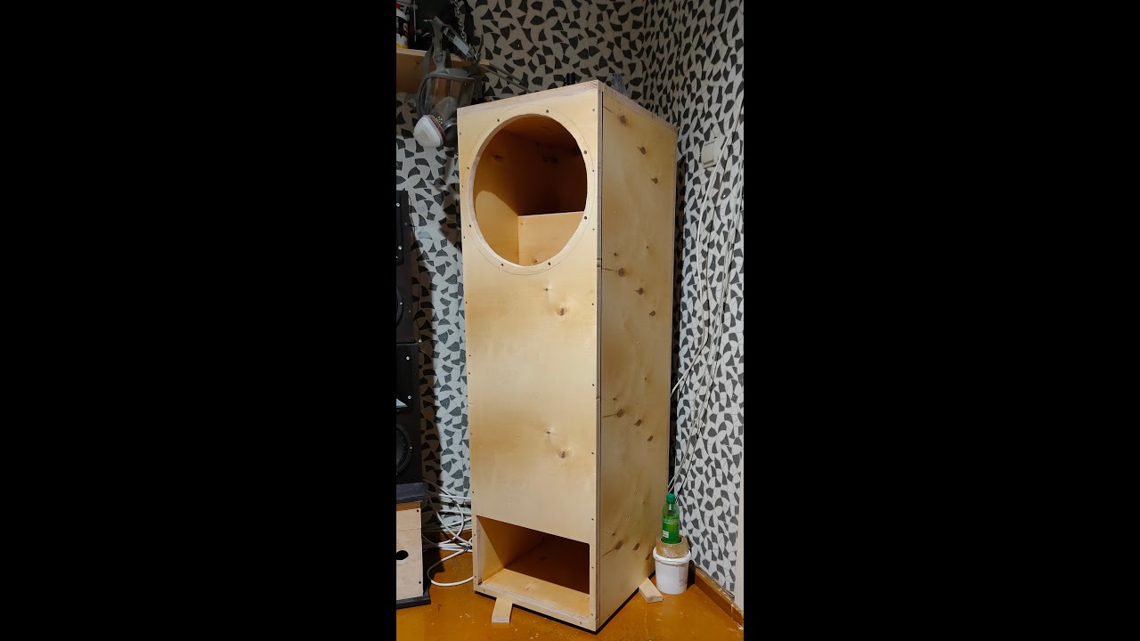 Собрал ЧВР корпус для 18хи по данным из hornresp