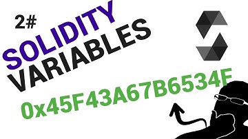 SOLIDITY VARIABLES en español TUTORIAL