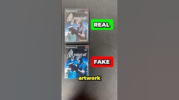 This Resident Evil 4 copy is extremely fake…