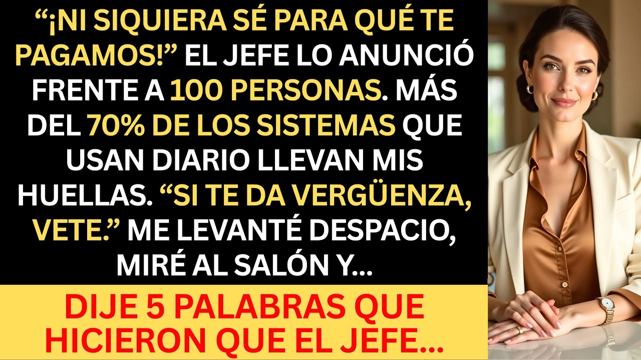 Mi Jefe Se Burló de Mí por “No Aportar Nada” — Dejé que Mis 47 Proyectos Hablaran por Mí