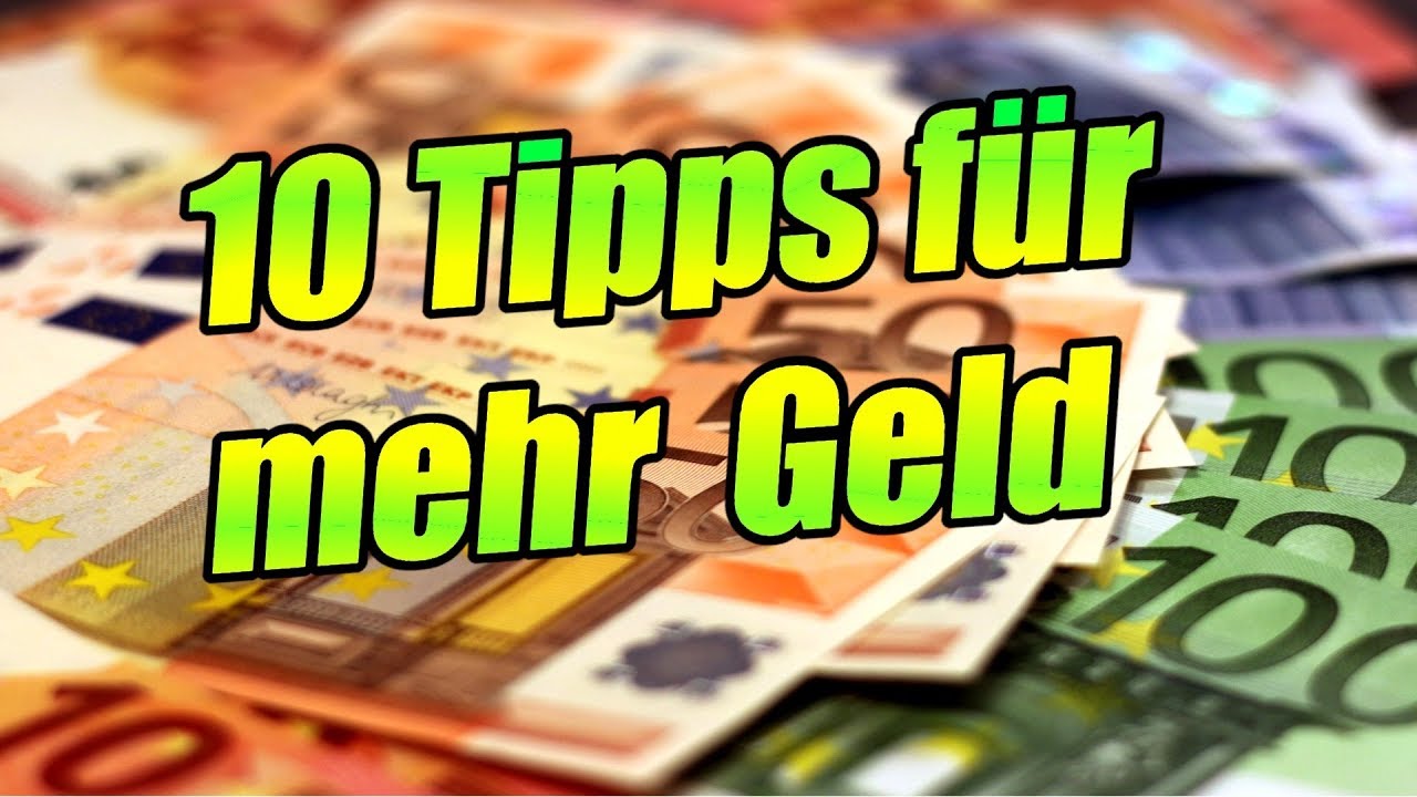 Mehr Geld am Monatsende, 10 Tipps zum Geld sparen - YouTube
