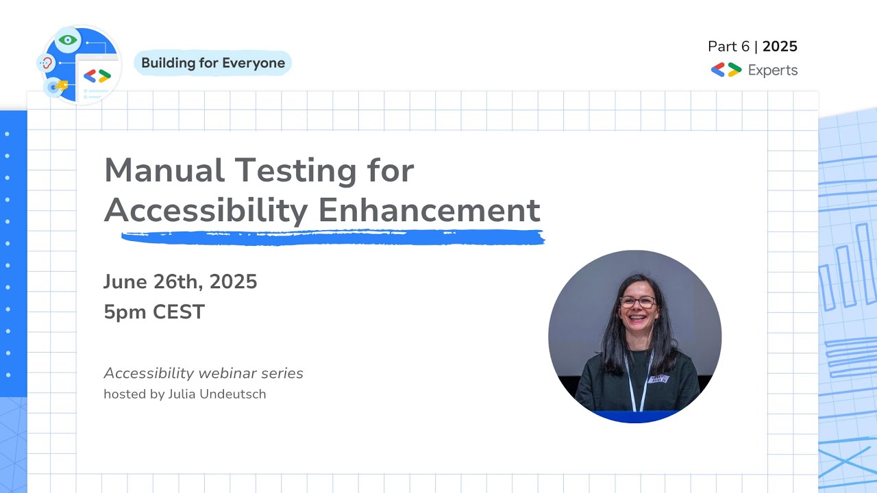 Manual Testing for Accessibility Enhancement - YouTube