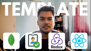 Built a Backend & Frontend Template with Authentication For Your Projects !