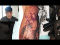 COMO TATUAR CUERPO DE ANGEL REALISTA-TECNICAS TATUAJE SOMBRAS