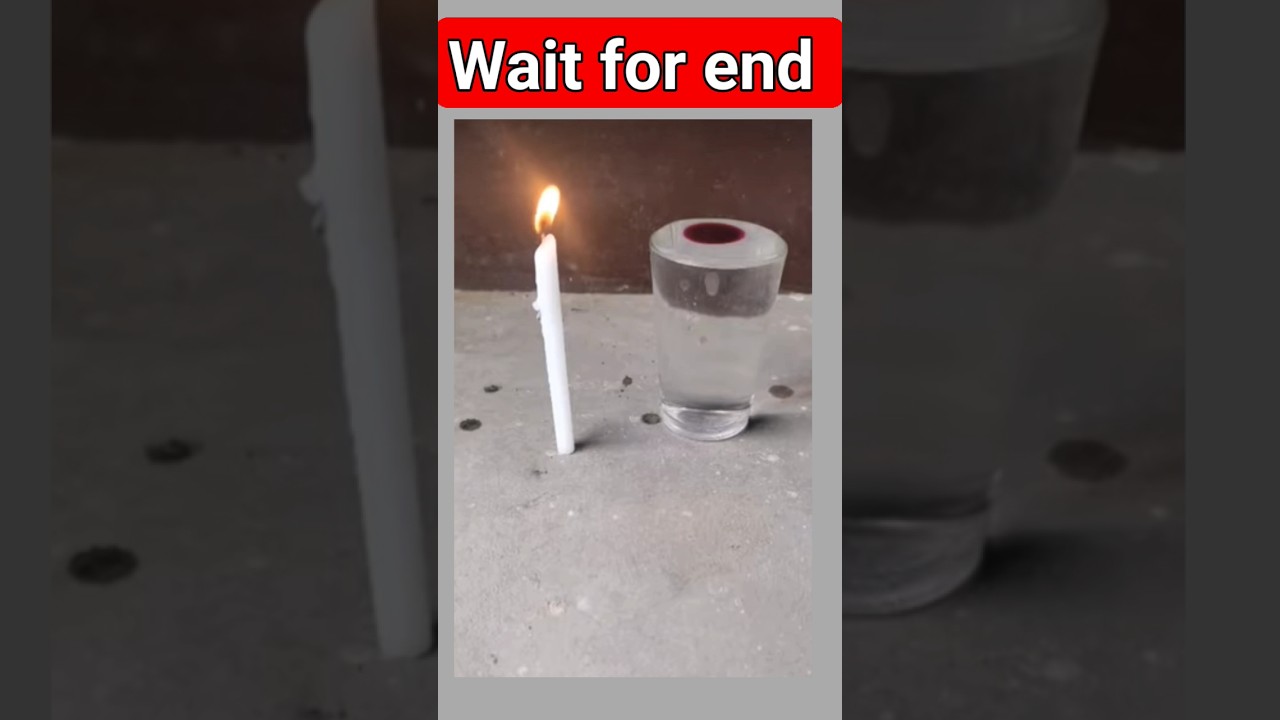 Water and chandal experiment 