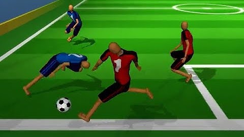 AI system learns to play soccer from scratch