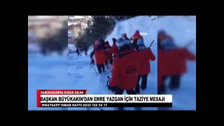 Başkan Büyükakindan Emre Yazgan İçi̇n Tazi̇ye Mesaji