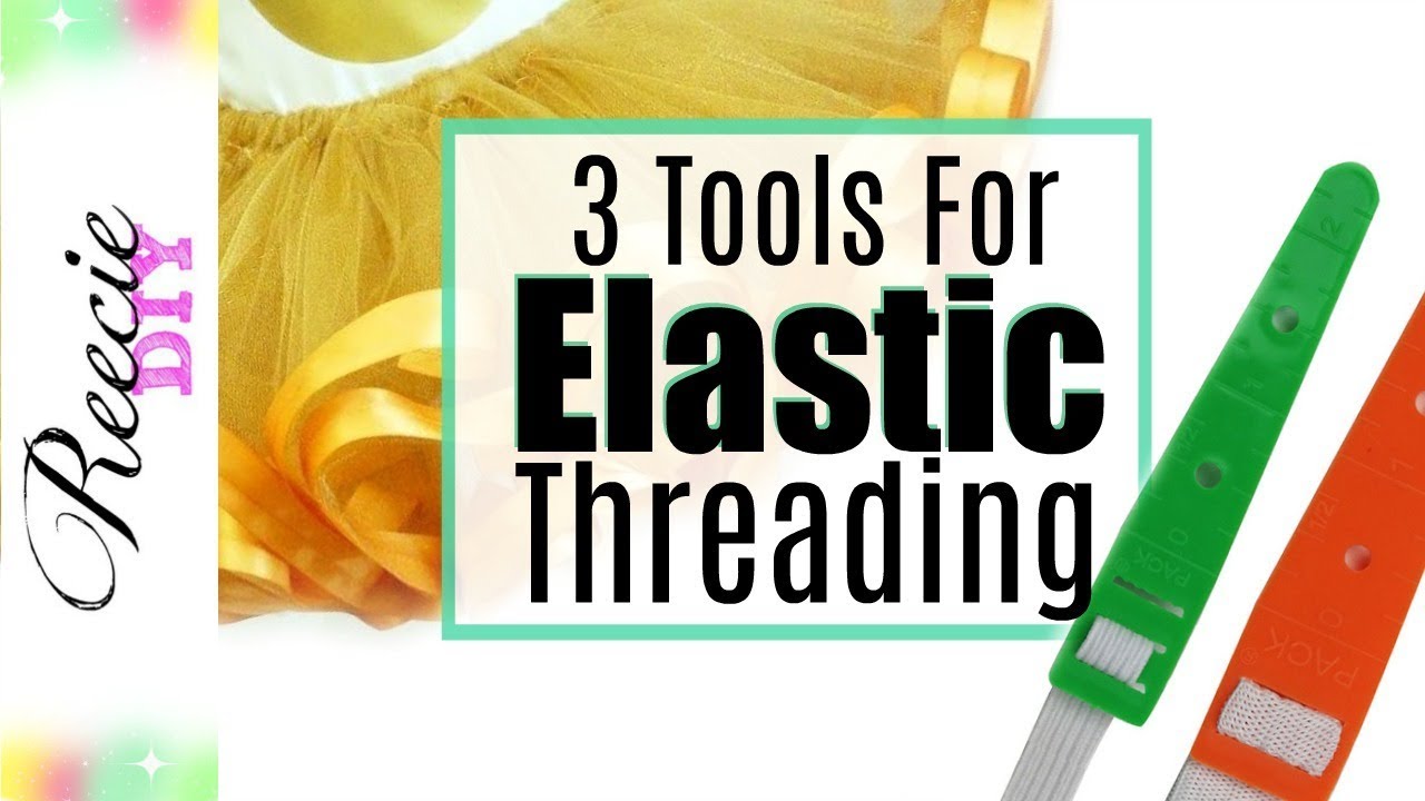 Flexible Drawstring Threader Easy Threading Tool Elastic Ribbon