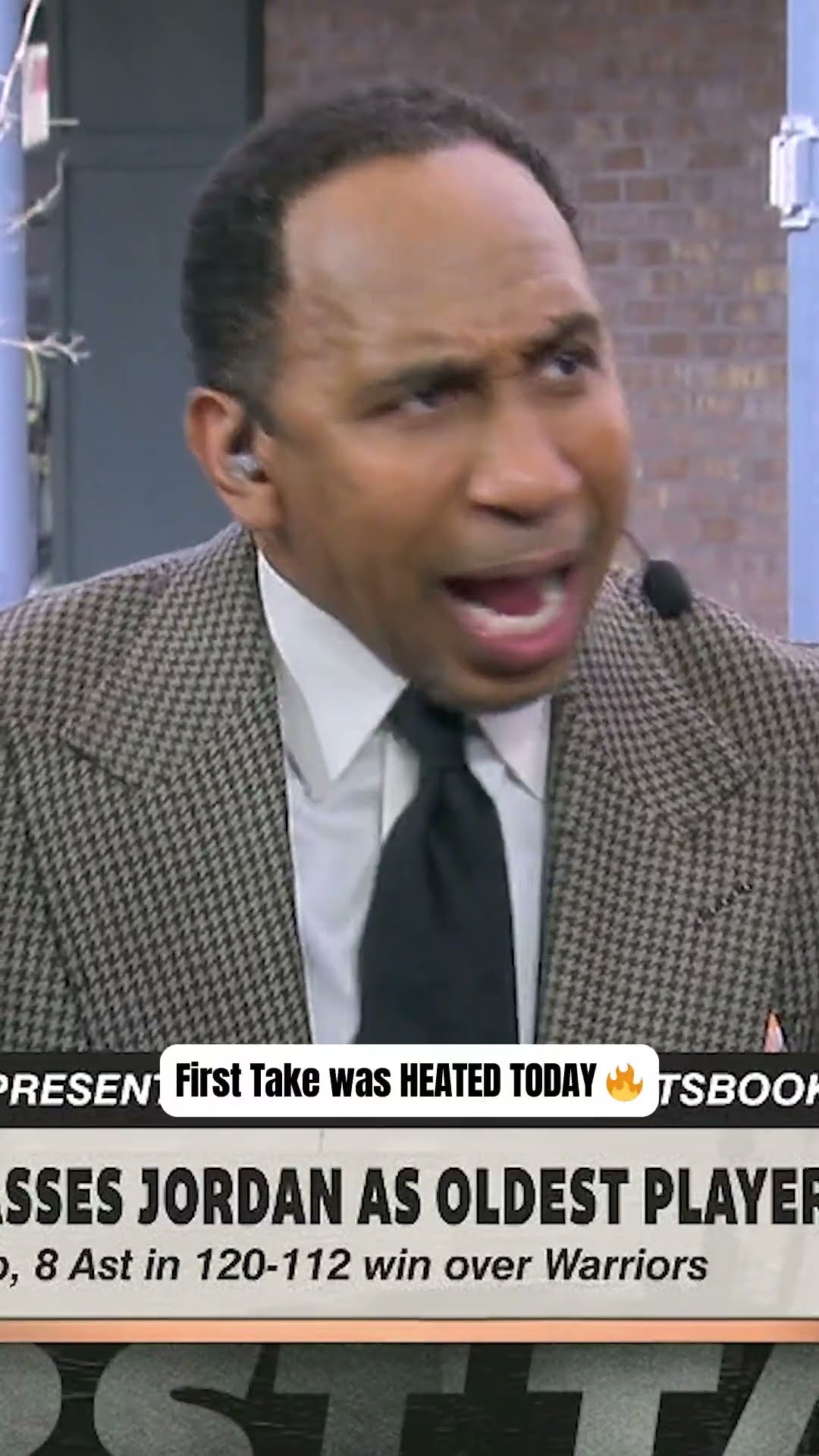 Molly had to BREAK IT UP between Stephen A. \u0026 Shannon over the GOAT debate ?