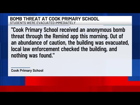 Cook Primary School evacuated due to bomb threat