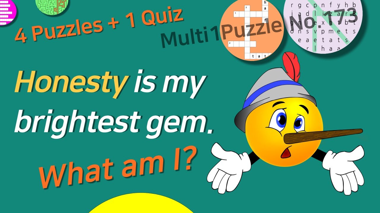 What am I? Honesty is my brightest .. #Multi1Puzzle #Quiz #Puzzle ...