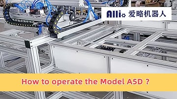 AllioRobot-How to operate the Model A5D Canvas Stretching Machine？