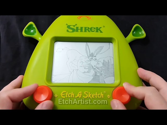 Etch A Sketch Artist Makes Masterpieces On 90's Kids Toy