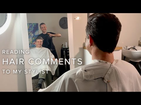 My Hair Dresser Reacts To Hair Comments Youtube