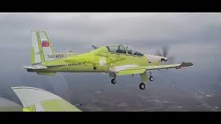 First Flight Of Hurkus - Ii Trainer Jet For The Turkish Air Force
