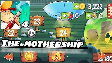 Defeating the boss Mother ship | swamp attack | funny highlights 🤣😂 | part 4