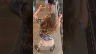 Twerk it hehe 😛 #shortvideo #fyp #shortsvideo #twerk #dancemoves #funny #twerking #cute #5yearold