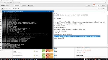 php selector install redis
