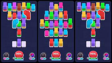 Card Shuffle: Color Sorting 3D Game Gameplay Android Mobile