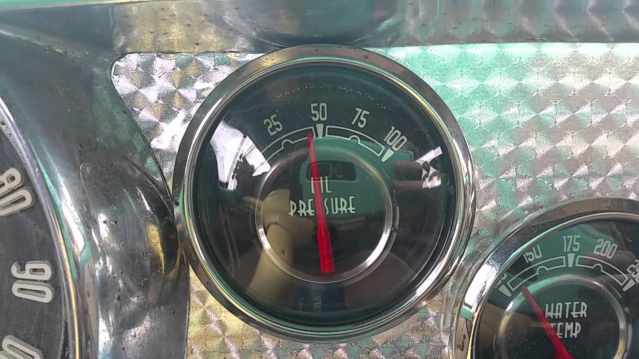 Jumping oil pressure needle YouTube